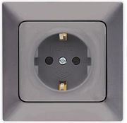 EUROLAMP ΠΡΙΖΑ ΣΟΥΚΟ 16A ΓΡΑΦΙΤΗΣ