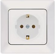 EUROLAMP ΠΡΙΖΑ ΣΟΥΚΟ 16A ΛΕΥΚΗ