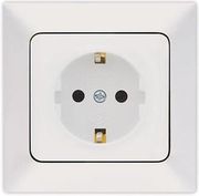 EUROLAMP ΠΡΙΖΑ ΣΟΥΚΟ 16A ΛΕΥΚΗ ΜΕ ΠΑΙΔΙΚΗ ΠΡΟΣΤΑΣΙΑ