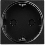 EUROLAMP ΠΡΙΖΑ ΣΟΥΚΟ 2 MODULES 16A ΜΑΥΡΟ