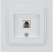 EUROLAMP ΠΡΙΖΑ ΤΗΛΕΦΩΝΟΥ MONH RJ 11 ΛΕΥΚΗ