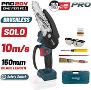 BORMANN PRO BBP3916C ΚΛΑΔΕΥΤΙΚΟ ΑΛΥΣΟΠΡΙΟΝΟ ΜΠΑΤΑΡΙΑΣ 20V,BRUSHLESS,ΛΑΜΑ 15CM,825GR,ΒΑΛΙΤΣΑ, SOLO