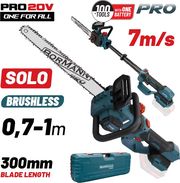 BORMANN PRO BBP3930 ΚΛΑΔΕΥΤΙΚΟ ΑΛΥΣΟΠΡΙΟΝΟ 20V BRUSHLESS,0.7-1M,30CM,1.9KG,SOLO