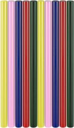 GOOBAY 77856 ΣΕΤ 10 ΡΑΒΔΩΝ ΣΙΛΙΚΟΝΗΣ 11MM ΣΕ 5 ΧΡΩΜΤΑ