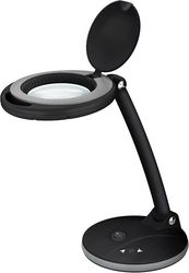 GOOBAY 65576 LED MAGNIFYING LAMP WITH BASE 6W BLACK