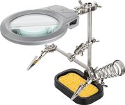 GOOBAY 51226 SOLDERING AID WITH MAGNIGYING GLASS - THIRD HAND