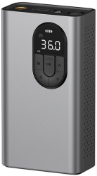 BASEUS ENERGY SOURCE INFLATOR PUMP 54W BATTERY DIGITAL DISPLAY 150 PSI TARNISH GREY