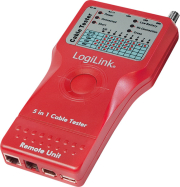 LOGILINK WZ0014 CABLE TESTER 5-IN-1 WITH REMOTE UNIT