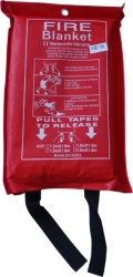 OEM FIRE BLANKET 150 X 150 CM + RED BAG