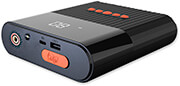 4SMARTS 4SMARTS POWER BANK PITSTOP 3 IN1 WITH JUMP STARTER &amp; COMPRESSOR &amp; TORCH 8800MAH BLACK