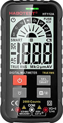 HABOTEST ΨΗΦΙΑΚΟ ΠΟΛΥΜΕΤΡΟ HABOTEST HT112A TRUE RMS DIGITAL UNIVERSAL MULTIMETER