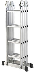 TOOLS AND CRAFTS ΣΚΑΛΑ ΑΛΟΥΜΙΝΙΟΥ ΠΟΛΥΜΟΡΦΙΚΗ 4X4 ΣΚΑΛΙΑ 4.6 MΕΤΡΑ