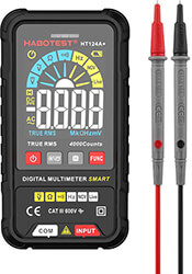 HABOTEST ΨΗΦΙΑΚΟ ΠΟΛΥΜΕΤΡΟ HABOTEST TRUE RMS AC/DC HT124A+