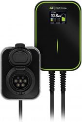 ΦΟΡΤΙΣΤΗΣ ΗΛΕΚΤΡΙΚΩΝ ΑΥΤΟΚΙΝΗΤΩΝ GREEN CELL WALLBOX EV POWERBOX 22KW 32A WITH SOCKET &amp; RFID
