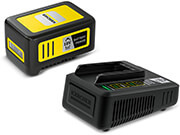 ΜΠΑΤΑΡΙΑ + ΦΟΡΤΙΣΤΗΣ KARCHER 18V 5AH LI-ION STARTER KIT BATTERY POWER 18/50 2.445-063.0