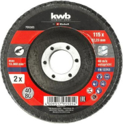 KWB ΔΙΣΚΟΙ ΛΕΙΑΝΣΗΣ 2 ΤΕΜ KWB 115MM 22.3MM 795505