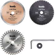 ΣΕΤ 3 ΤΕΜ ΠΡΙΟΝOΔΙΣΚΟΙ MINI KWB Φ89 ΜΜ 10ΜΜ 575915