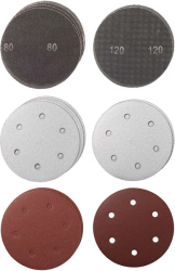 KWB ΣΕΤ 6 ΠΛΕΓΜΑΤΩΝ ΛΕΙΑΝΣΗΣ &amp; 9 ΓΥΑΛΟΧΑΡΤΩΝ KWB Φ225 ΓΙΑ ΤΡΙΒΕΙΟ ΤΟΙΧΟΥ 491066