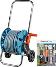 GARDENA ΚΑΡΟΥΛΙ ΛΑΣΤΙΧΟΥ ΠΟΤΙΣΜΑΤΟΣ GARDENA CLEVERROLL M + ΛΑΣΤΙΧΟ 1/2'' 20Μ + ΣΥΝΔΕΣΜΟΙ 18513-20