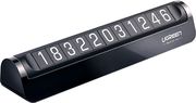 TEMPORARY PARKING NUMBER PLATE UGREEN LP178. BLACK