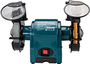 ΔΙΔΥΜΟΣ ΤΡΟΧΟΣ BORMANN ΜΕ ΒΟΥΡΤΣΑ &amp; ΦΩΣ Φ150MM 370W BDT1526