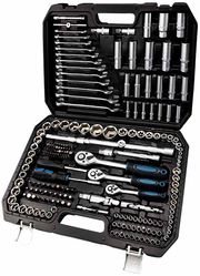 ΣΕΤ BORMANN ΚΑΡΥΔΑΚΙΑ 1/2'', 1/4'' &amp; 3/8'' ΜΕ ΚΑΣΤΑΝΙΕΣ ΚΑΙ ΠΡΟΕΚΤΑΣΕΙΣ 215TMX