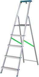 BORMANN ΣΚΑΛΑ BORMANN ΑΛΟΥΜΙΝΙΟΥ 3+1 ΣΚΑΛΙΑ ΜΕ ΘΗΚΗ ΕΡΓΑΛΕΙΩΝ