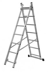 ΣΚΑΛΑ BORMANN ΔΙΠΛΗ ΑΛΟΥΜΙΝΙΟΥ 2X7 3.14M