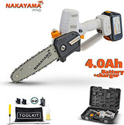 ΚΛΑΔΕΥΤΙΚΟ ΑΛΥΣΟΠΡΙΟΝΟ ΜΠΑΤΑΡΙΑΣ NAKAYAMA EC1550 BRUSHLESS 21V LI-ION 1X4.0AH φωτογραφία