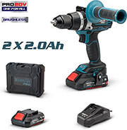 ΔΡΑΠΑΝΟΚΑΤΣΑΒΙΔΟ ΚΡΟΥΣΤΙΚΟ BRUSHLESS 20V LI-ION 2X2AH ΒΑΛΙΤΣΑ BORMANN BBP5140