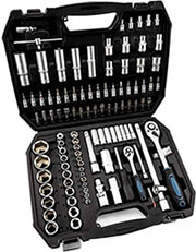 BORMANN ΣΕΤ ΚΑΡΥΔΑΚΙΑ 1/2'' ΚΑΙ 1/4'' ΜΕ ΚΑΣΤΑΝΙΕΣ ΚΑΙ ΠΡΟΕΚΤΑΣΕΙΣ 110ΤΜΧ BORMANN BHT5180