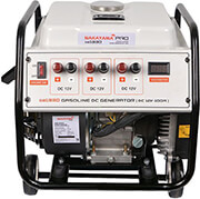 NAKAYAMA GB1330 ΓΕΝΝΗΤΡΙΑ ΒΕΝΖΙΝΗΣ INVERTER DC 3X12V 100A ΜΕ ΡΟΔΕΣ