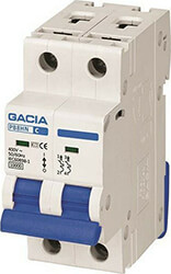 GACIA GACIA ΑΥΤΟΜΑΤΗ ΑΣΦΑΛΕΙΑ 40A ΔΙΠΟΛΙΚΗ 10KA 500-43302