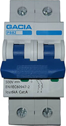 GACIA ΑΥΤΟΜΑΤΗ ΑΣΦΑΛΕΙΑ 32A ΔΙΠΟΛΙΚΗ 500-45105