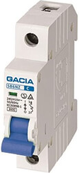GACIA GACIA ΑΥΤΟΜΑΤΗ ΑΣΦΑΛΕΙΑ 50A ΜΟΝΟΠΟΛΙΚΗ 3ΚΑ 500-42307