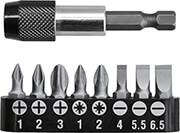 ΜΥΤΕΣ ΜΕ ΜΑΓΝΗΤΙΚΟ ΑΝΤΑΠΤΟΡΑ ΣΕΤ 9 ΤΕΜ. INGCO AKSD0071