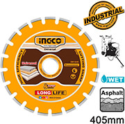 ΔΙΑΜΑΝΤΟΔΙΣΚΟΣ ΑΣΦΑΛΤΟΥ 405MM INGCO DMD064051