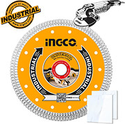 ΔΙΑΜΑΝΤΟΔΙΣΚΟΣ ΛΕΠΤΟΣ ΔΟΜΙΚΩΝ ΥΛΙΚΩΝ 230MM X 2MM INGCO DMD082301HT