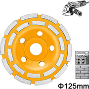 ΔΙΣΚΟΣ ΛΕΙΑΝΣΗΣ ΔΟΜΙΚΩΝ ΥΛΙΚΩΝ 125MM INGCO CGW021251