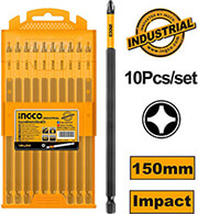INGCO ΣΕΤ 10 ΤΕΜ. ΚΑΤΣΑΒΙΔΟΜΥΤΕΣ 1/4'' PH2X150MM INGCO SDBIM11PH263