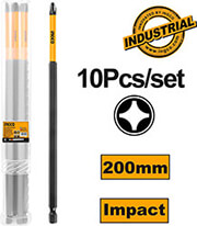 INGCO ΣΕΤ 10 ΤΕΜ. ΚΑΤΣΑΒΙΔΟΜΥΤΕΣ 1/4'' PH2X200MM INGCO SDBIM11PH283