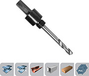 ΟΔΗΓΟΣ ΠΟΤΗΡΟΤΡΥΠΑΝΩΝ ΜΕΤΑΛΛΟΥ 14-30MM INGCO HSA01