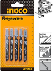 ΠΡΙΟΝΟΛΑΜΕΣ ΣΕΓΑΣ ΜΕΤΑΛΛΟΥ INGCO JBT118B