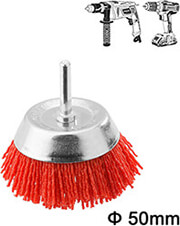 ΒΟΥΡΤΣΑ NYLON ΜΕ ’ΞΟΝΑ ΓΙΑ ΔΡΑΠΑΝΟ 50MM INGCO WB30505