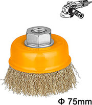 ΣΥΡΜΑΤΟΒΟΥΡΤΣΑ ΓΩΝΙΑΚΟΥ TΡΟΧΟΥ M14 75MM INGCO WB10751