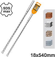 INGCO ΤΡΥΠΑΝΙ SDS MAX 18X540MM INGCO DBH1241805