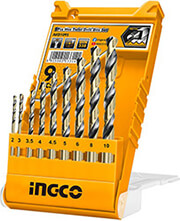 INGCO ΤΡΥΠΑΝΙΑ ΜΕΤΑΛΛΟΥ HSS 2-10MM ΣΕΤ 9 ΤΕΜ. INGCO AKD1095