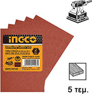 ΦΥΛΛΑ ΛΕΙΑΝΣΗΣ ΤΡΙΒΕΙΟΥ 114 X 145MM ΣΕΤ 5 ΤΕΜ. INGCO AKFS140102