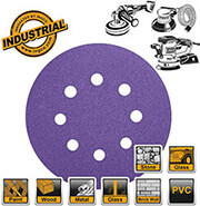 ΦΥΛΛΑ ΛΕΙΑΝΣΗΣ ΤΡΙΒΕΙΟΥ Φ 150MM ΣΕΤ 10 ΤΕΜ. INGCO AKRS150101