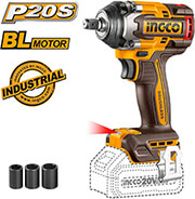 INGCO ΚΡΟΥΣΤΙΚΟ ΜΠΟΥΛΟΝΟΚΛΕΙΔΟ ΜΠΑΤΑΡΙΑΣ 20V LI-ION SOLO 500-650NM INGCO CIWLI20501